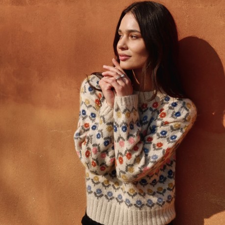 Knitting for Olive Anemone Sweater Adult Strickset