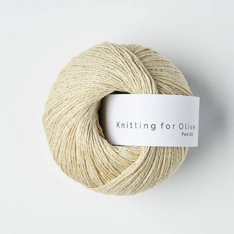 Knitting for Olive Pure Silk Wheat