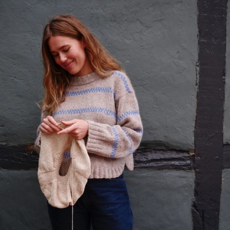 Knitting for Olive Lindgren Sweater Strickset