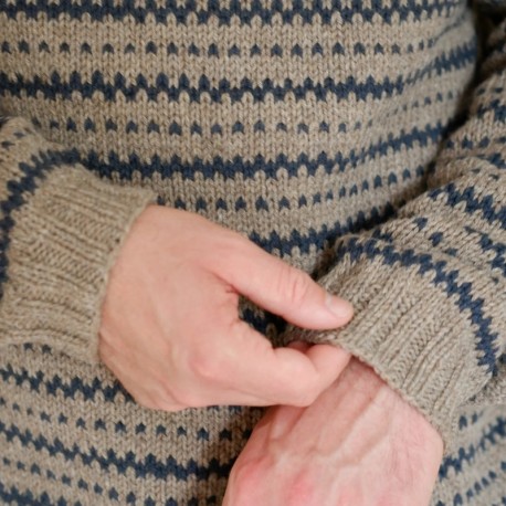 Knitting for Olive Katholt Sweater Man Strickset