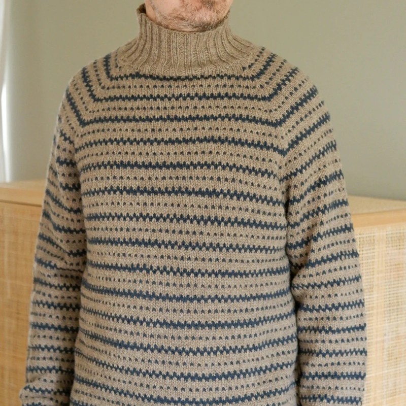 Knitting for Olive Katholt Sweater Man Strickset