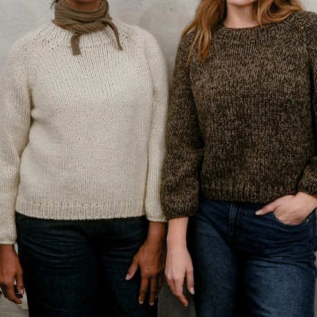 Knitting for Olive Bertha Sweater Strickset