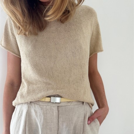 Le Knit Plain Yoke Tee 28 Wollpaket