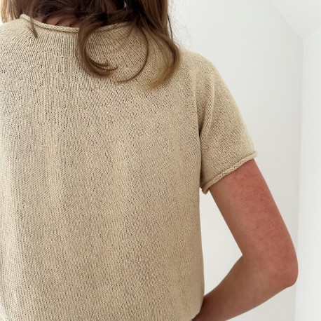 Le Knit Plain Yoke Tee 28 Wollpaket