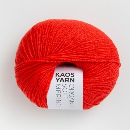 Kaos Yarn Organic Soft Merino Passionate 1031