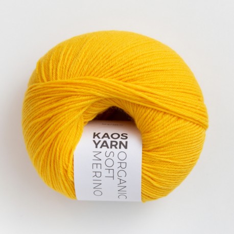Kaos Yarn Organic Soft Merino Sunny 1017