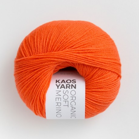 Kaos Yarn Organic Soft Merino Fierce 1030