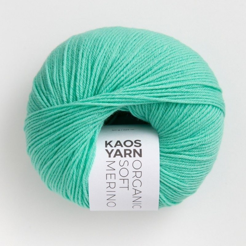 Kaos Yarn Organic Soft Merino Fresh 1074 Detail