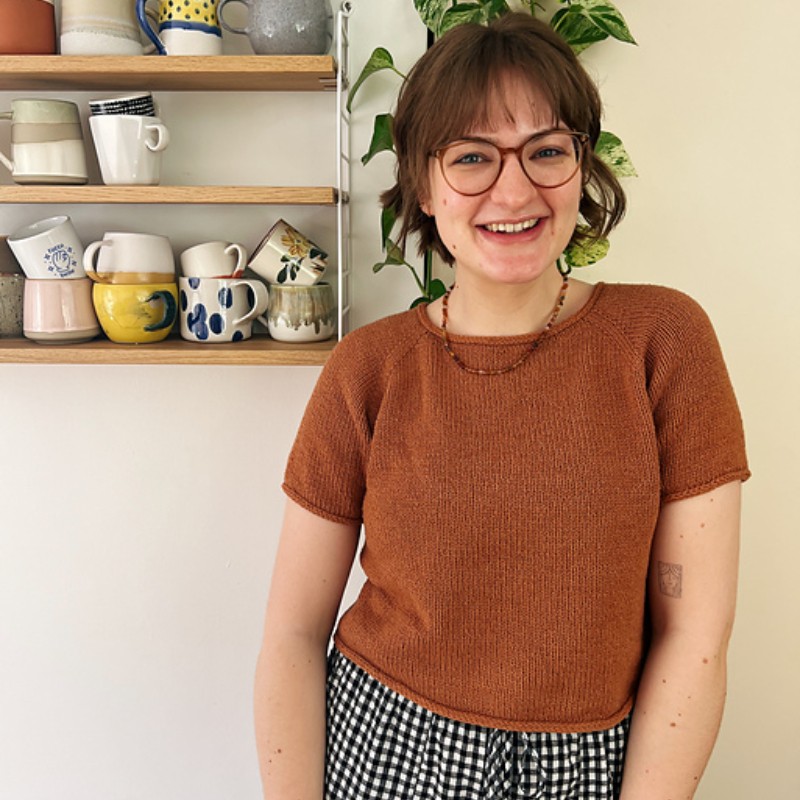 Lydia Rhabarber Rhabarber Shirt Wollpaket
