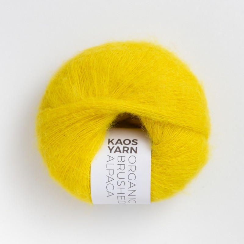 Kaos Yarn Organic Brushed Alpaca Confident 2014