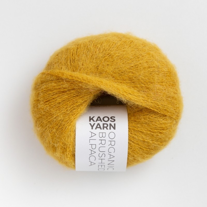 Kaos Yarn Organic Brushed Alpaca Confident 2014 Detail