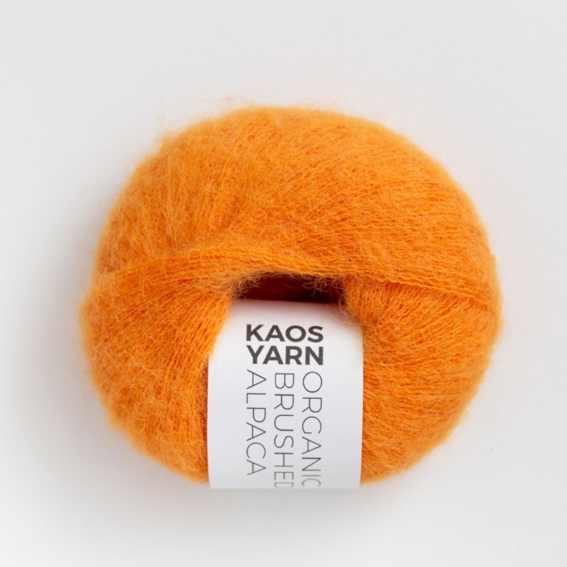 Kaos Yarn Organic Brushed Alpaca Courageous 2022