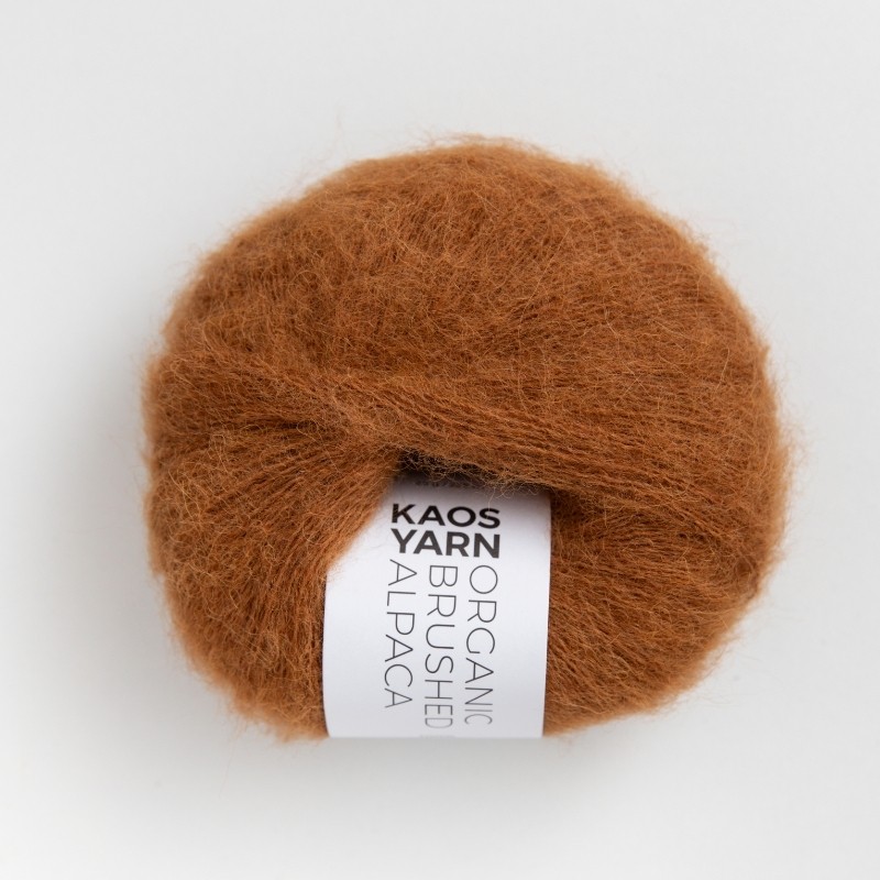 Kaos Yarn Organic Brushed Alpaca Glamorous 2025