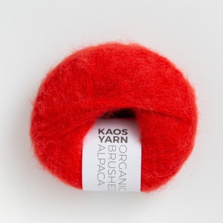 Kaos Yarn Organic Brushed Alpaca Passionate 2031