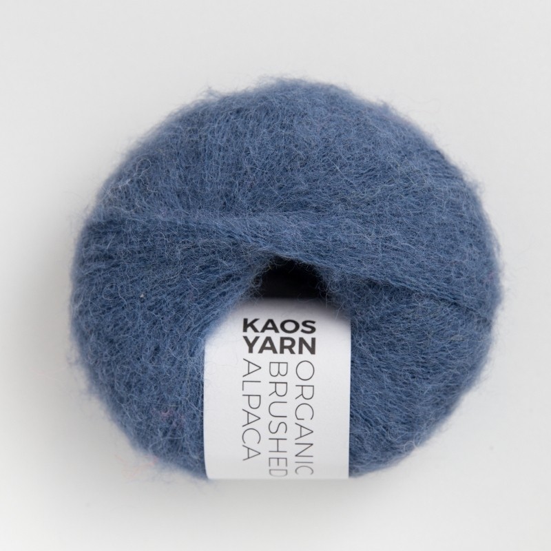 Kaos Yarn Organic Brushed Alpaca Kind 2063 Detail