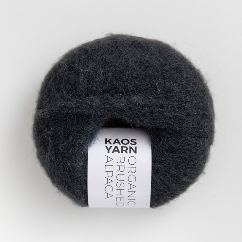 Kaos Yarn Organic Brushed Alpaca Mysterious 2088