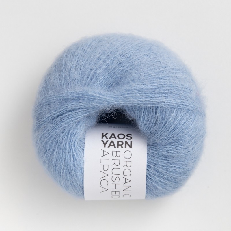 Kaos Yarn Organic Brushed Alpaca Delicate 2069 Detail