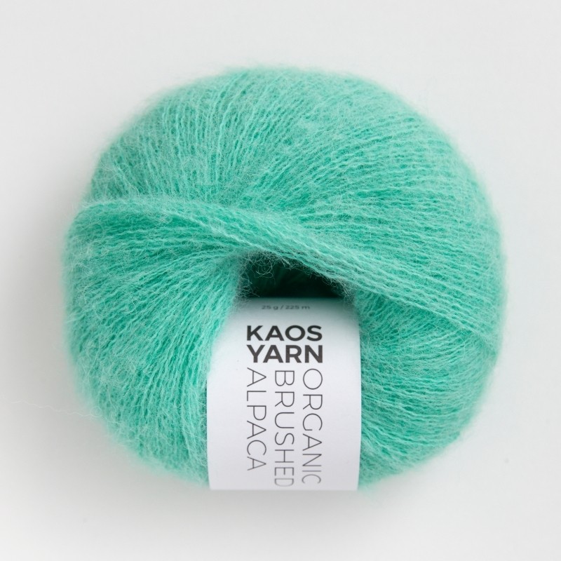Kaos Yarn Organic Brushed Alpaca Fresh 2074
