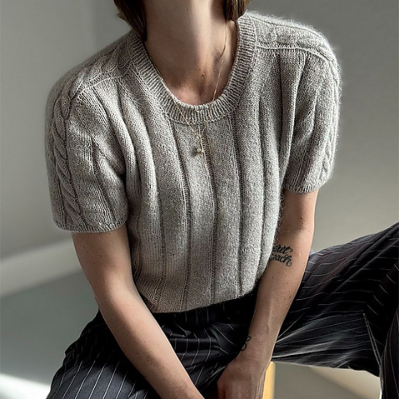 Other Loops Braidy Loop Tee Wollpaket