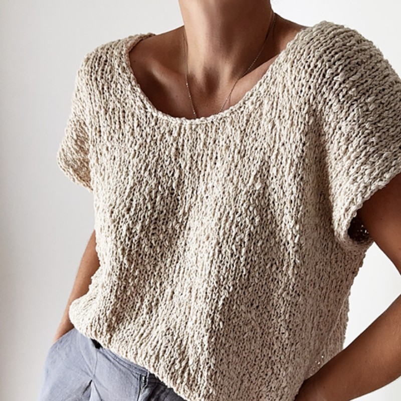 Caidree Drop Cut Tee Wollpaket
