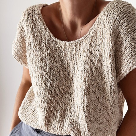 Caidree Drop Cut Tee Wollpaket