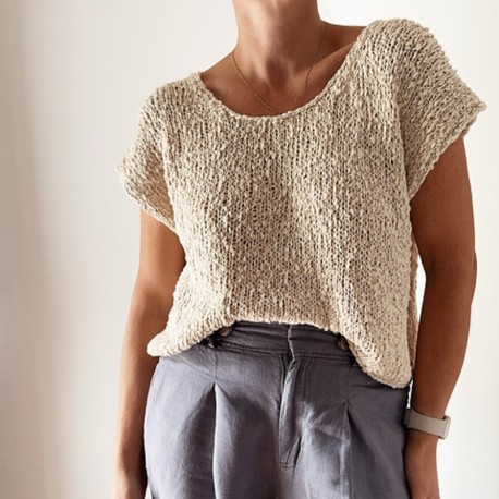 Caidree Drop Cut Tee Wollpaket