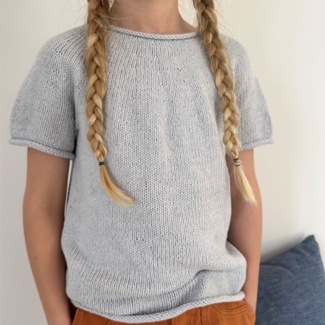 Le Knit Plain Yoke Tee 20 Junior Wollpaket