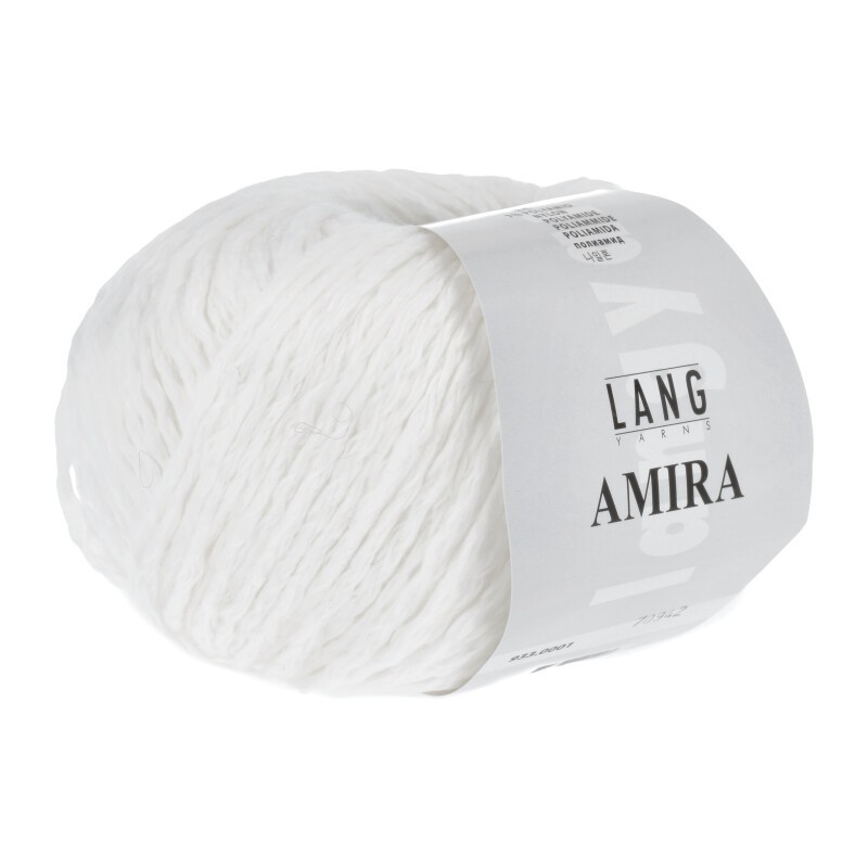 Lang Yarns Amira Weiss 0001 Preorder