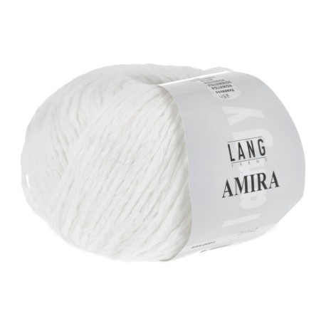 Lang Yarns Amira Weiss 0001 Preorder