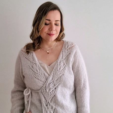 Sari N Kuutar Wrap Cardigan Wollpaket