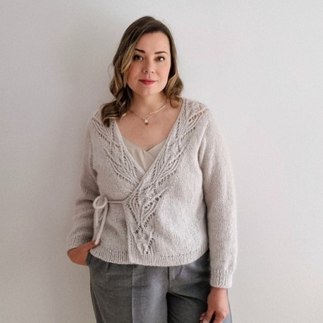 Sari N Kuutar Wrap Cardigan Wollpaket