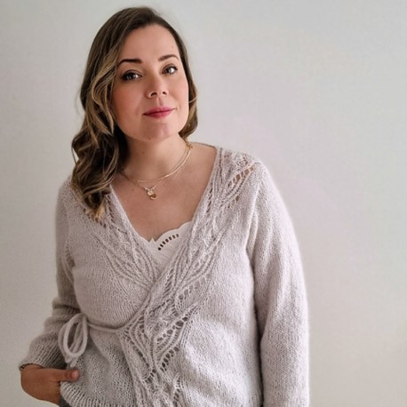 Sari N Kuutar Wrap Cardigan Wollpaket