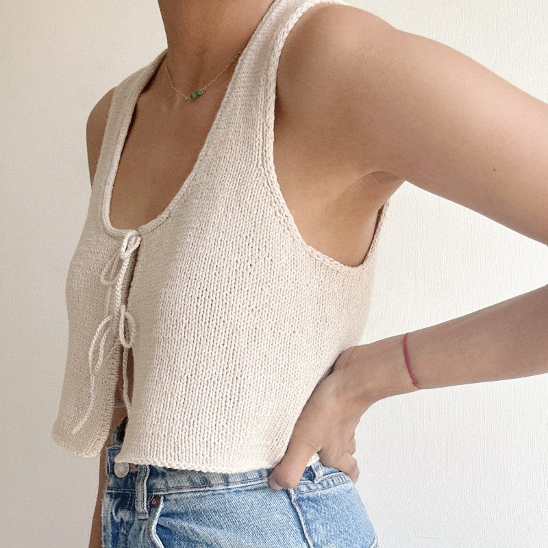 Mochi Knits Surya Top Wollpaket