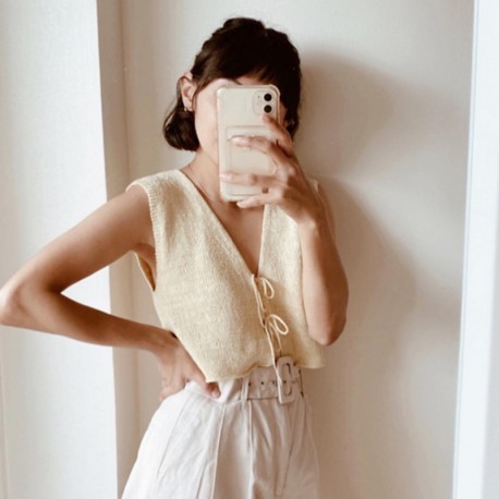 Mochi Knits Top Sol Wollpaket