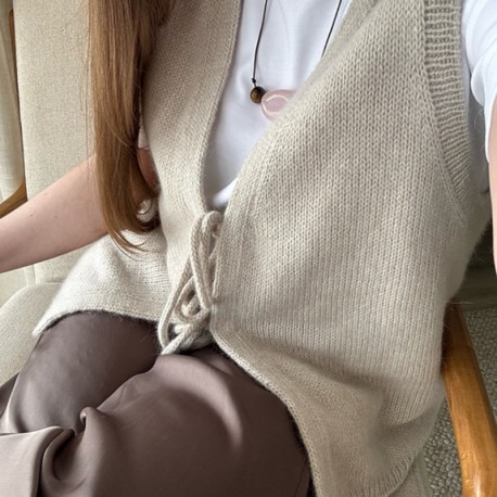 Moreca Knit Solene Vest Wollpaket