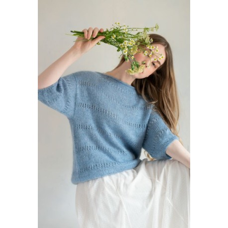 Majo Garn Inès Blouse Strickset