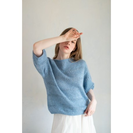 Majo Garn Inès Blouse Strickset