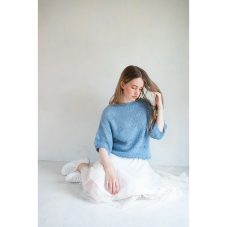 Majo Garn Inès Blouse Strickset