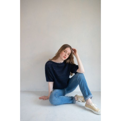 Majo Garn Inès Blouse Strickset