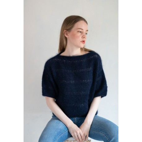 Majo Garn Inès Blouse Strickset