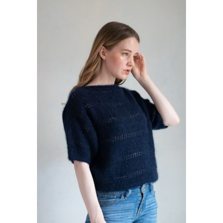 Majo Garn Inès Blouse Strickset