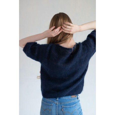 Majo Garn Inès Blouse Strickset