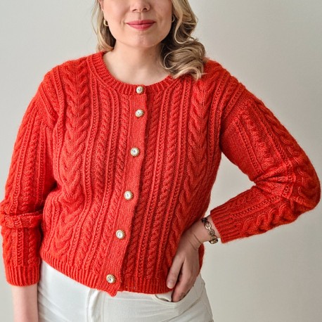 Sari N Vivi Cardigan Wollpaket