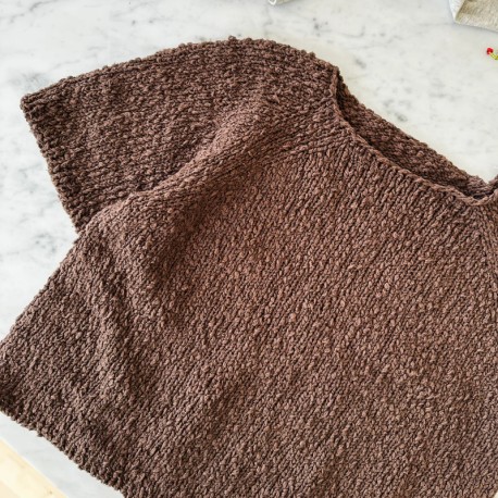 Spektakelstrik Sidewalk Tee Texture Wollpaket