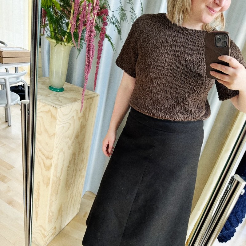 Spektakelstrik Sidewalk Tee Texture Wollpaket