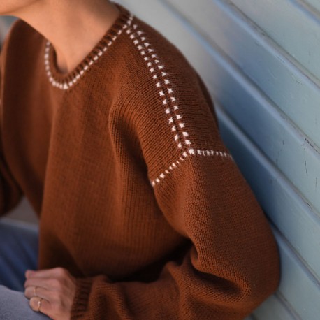 Mono Sweater Anne Ventzel Wollpaket