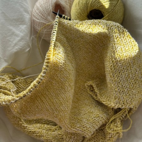 Moreca Knit Liv Blouse Wollpaket