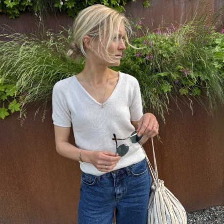 Petite Knit Kumulus Tee Wollpaket