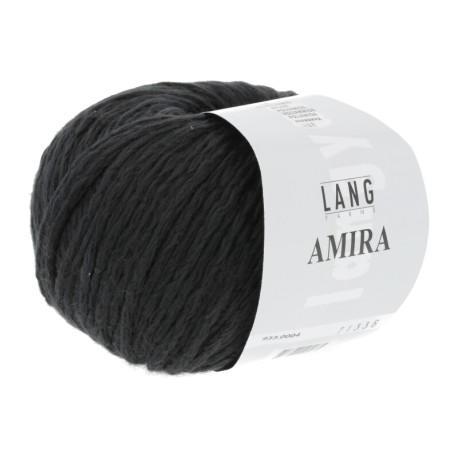 Lang Yarns Amira - Schwarz 0004 [Preorder]