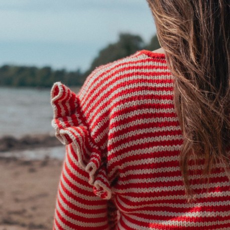 Kutovakika Chicka Cherry Sweater Wollpaket